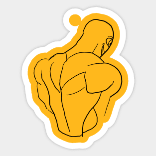 Cyclop Back Sticker